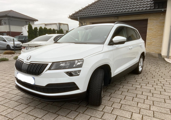 Skoda Karoq cena 64900 przebieg: 171000, rok produkcji 2018 z Skoczów małe 301